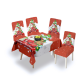 Small Christmas Tablecloth Red
